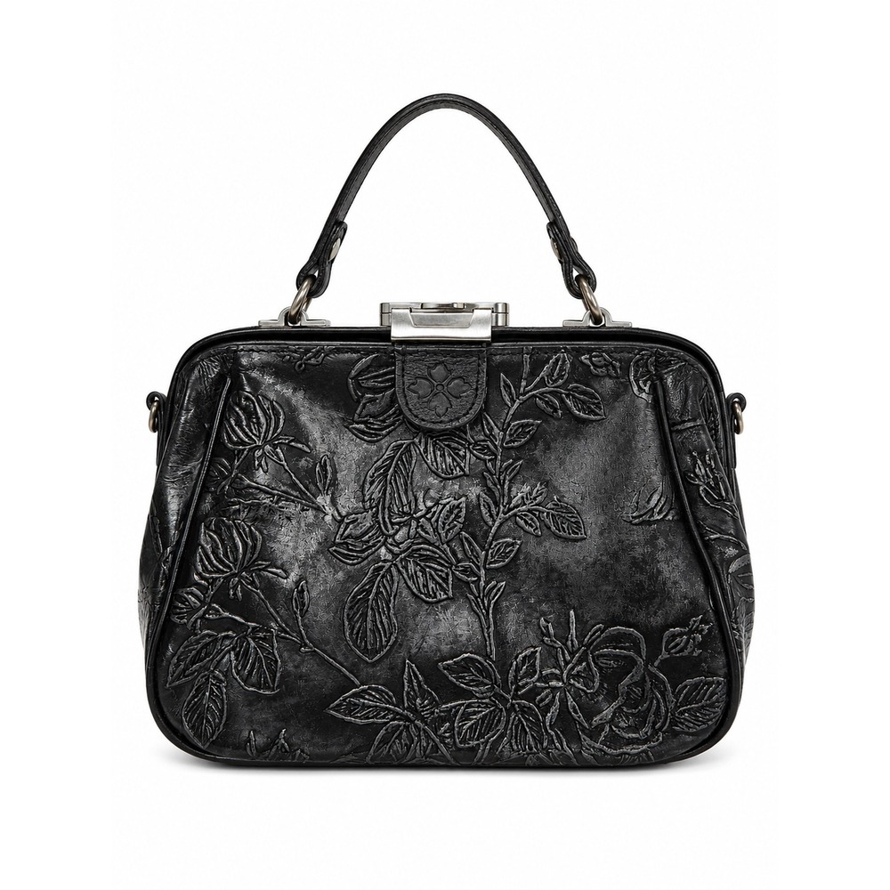 Patricia Nash Metallic Leather Satchel & Wallet Set
